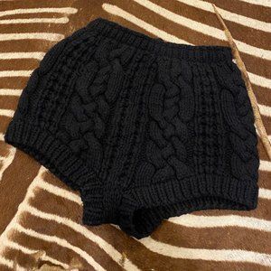 Merino / Mohair knit shorts